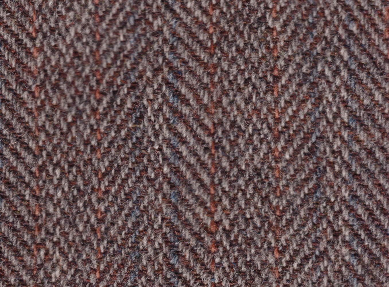 Wool tweed with speckled texture